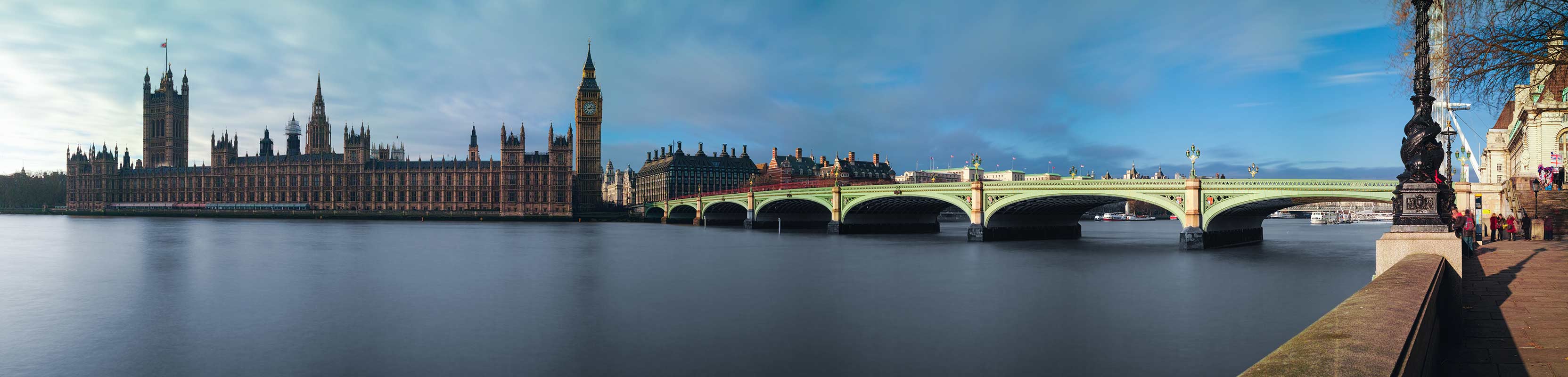 Westminster Bridge mit House of Parliament